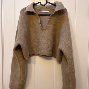 Oak + Fort Cropped Sweater